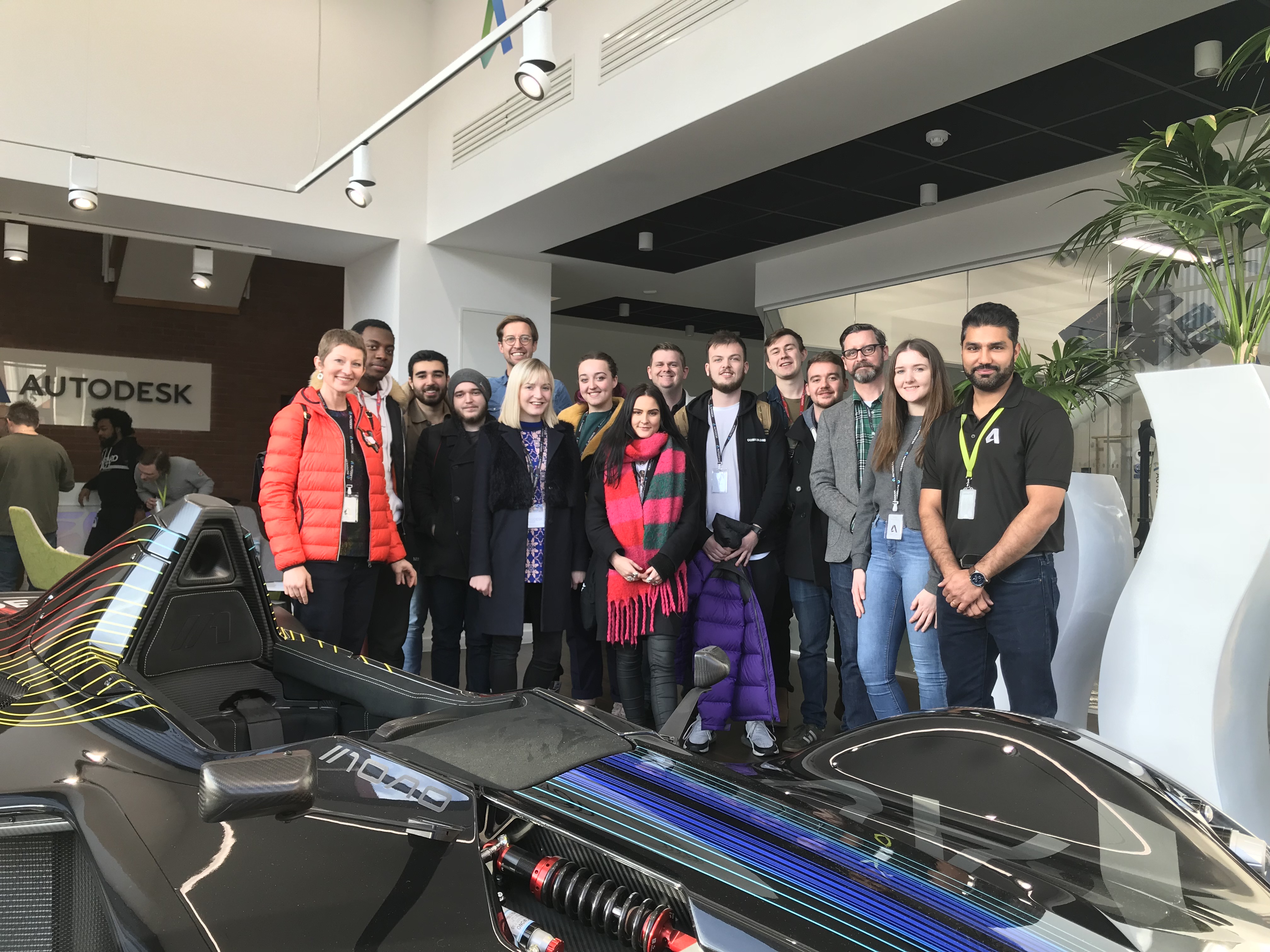 MSc Students visit the Autodesk Advanced Technology Centre - The PrintCity Blog - Manchester Metropolitan University
